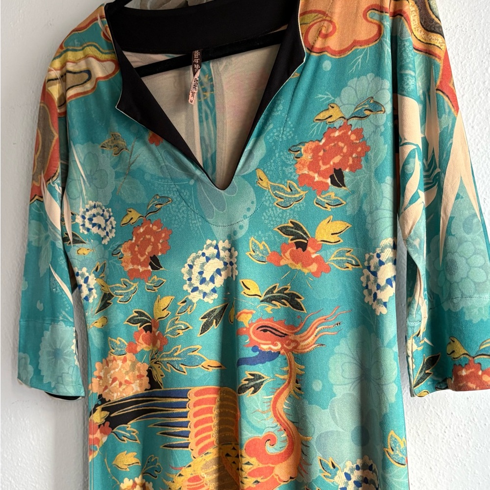 Mushka by Sienna Rose Graphic Geometric Dress | Wearable Art | Medium